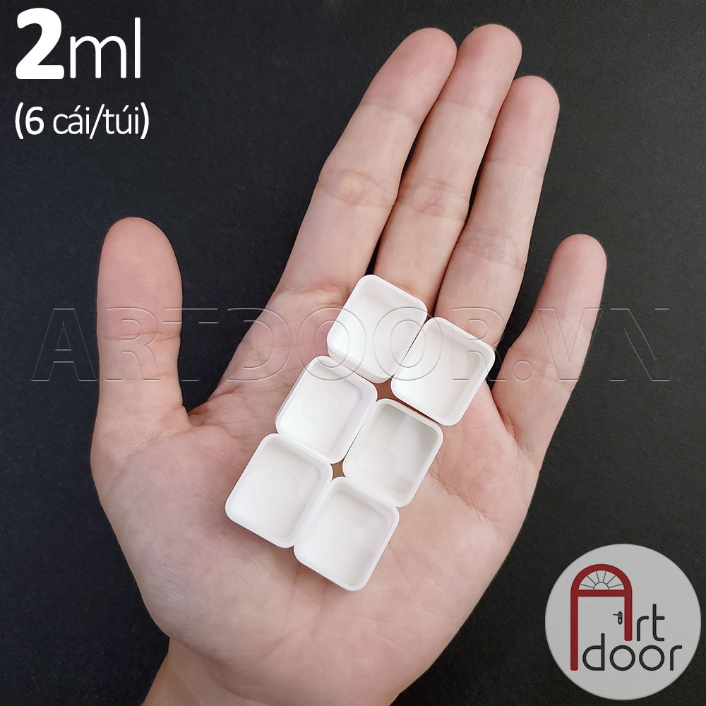 Khay Hộp Pocket chiết màu nước, pan rỗng