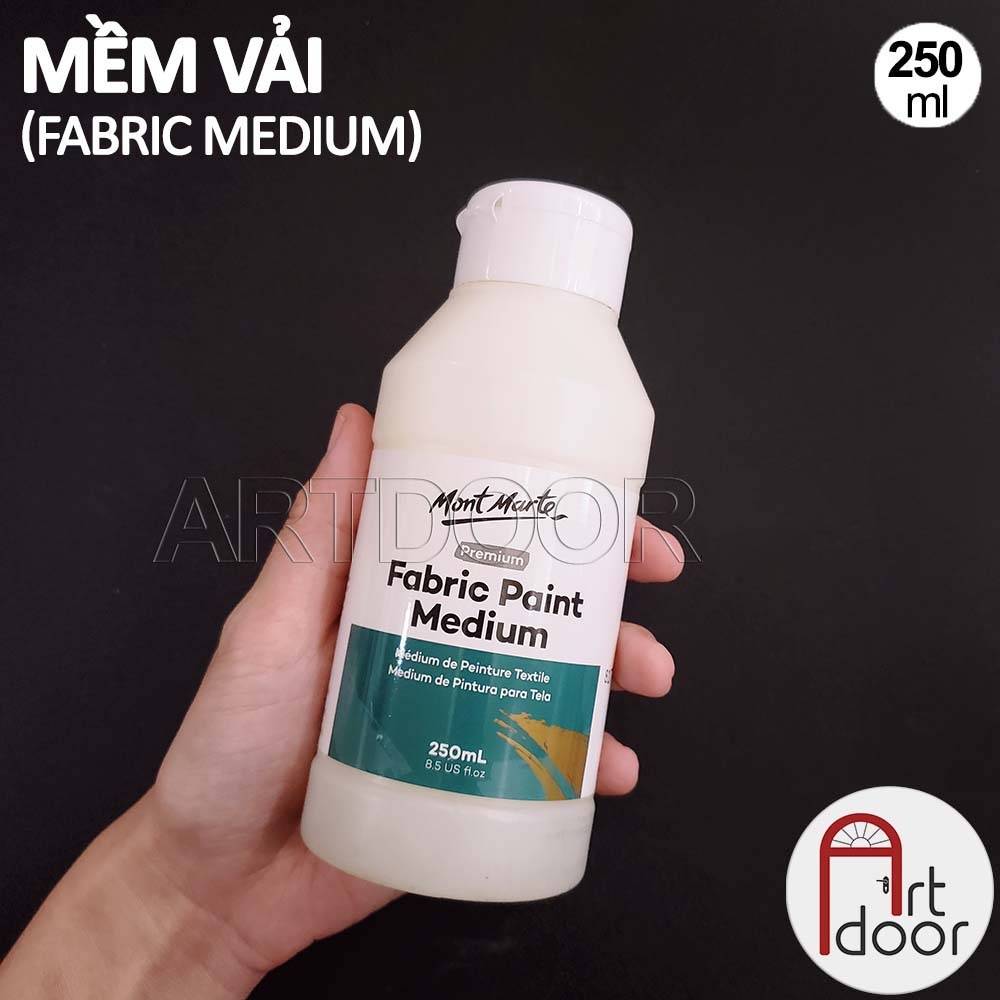 Dung môi pha Acrylic MONT MARTE chống nước (Chai Lớn) dùng trên vải, đất sét, tô tượng, kính, gỗ, đá