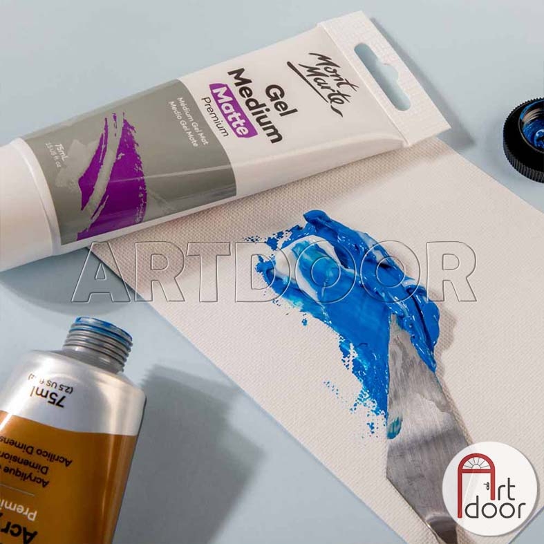 Phủ Bóng Acrylic MONT MARTE chống nước (Gloss/Matte) phủ lì trên vải, đất sét, tô tượng, kính, gỗ, đá