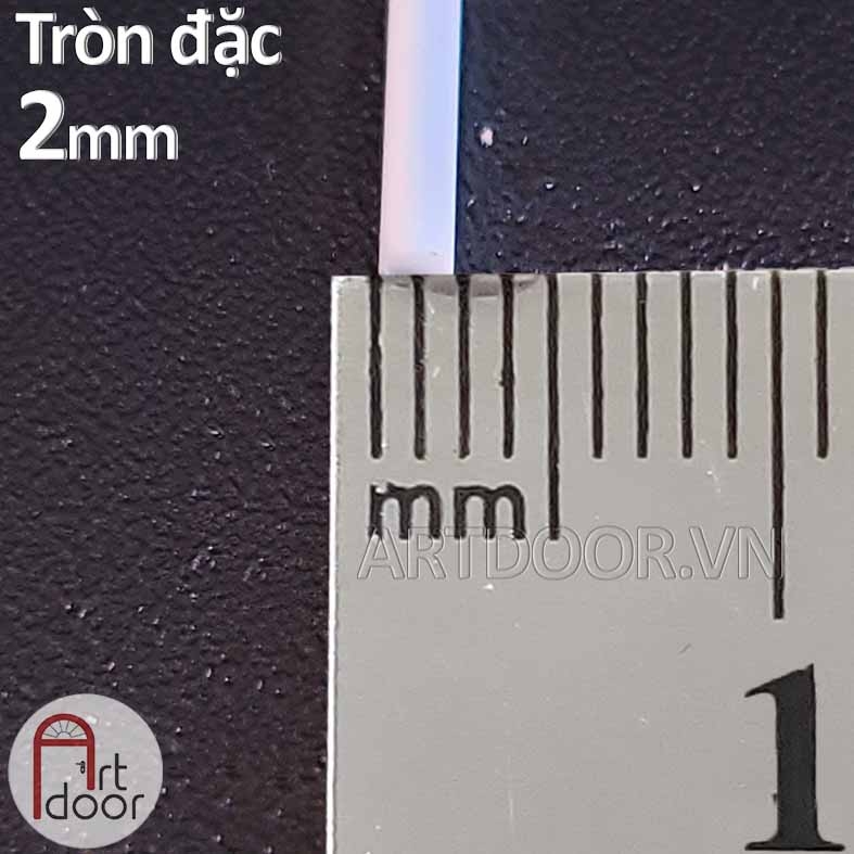 Que nhựa Đặc làm mô hình, thủ công - [HỎA TỐC HCM] - [xả kho]