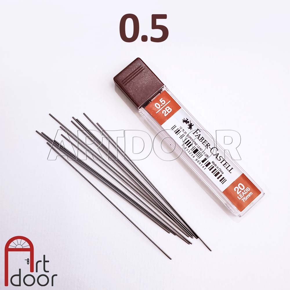 Ruột ngòi chì bấm FABER CASTELL Fine Lead (đủ size)