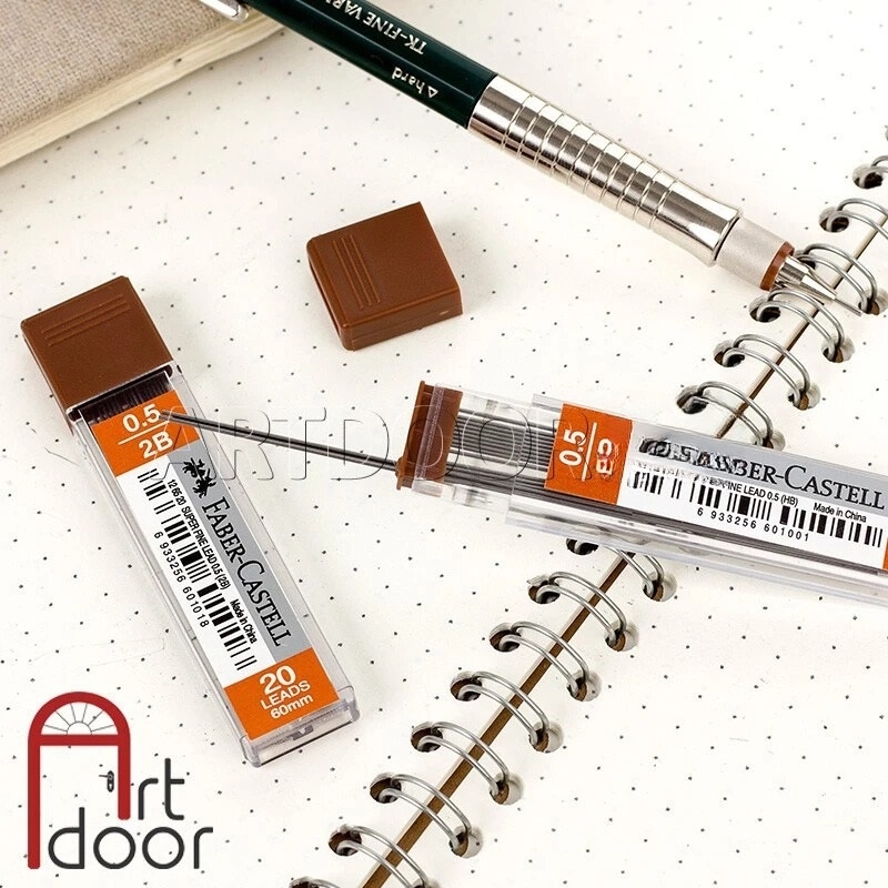 Ruột ngòi chì bấm FABER CASTELL Fine Lead (đủ size)