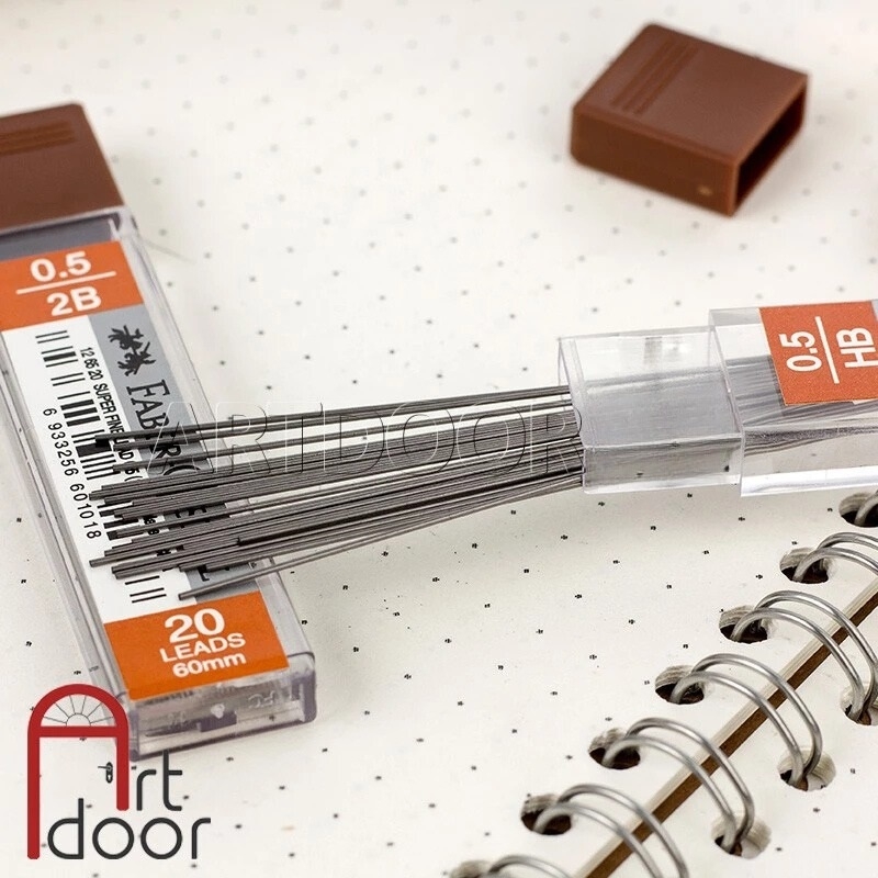 Ruột ngòi chì bấm FABER CASTELL Fine Lead (đủ size)
