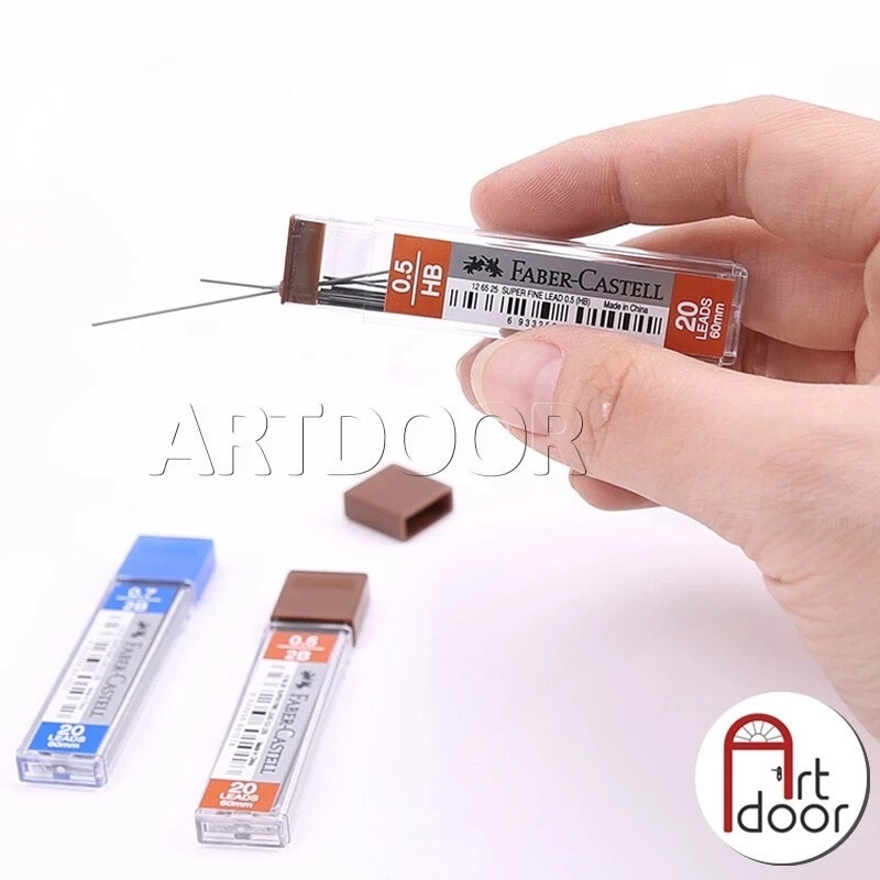Ruột ngòi chì bấm FABER CASTELL Fine Lead (đủ size)