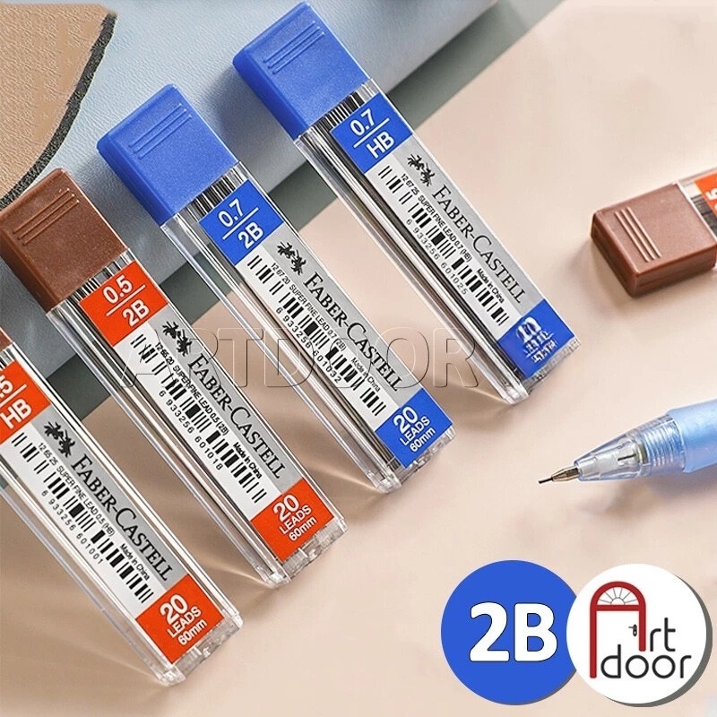 Ruột ngòi chì bấm FABER CASTELL Fine Lead (đủ size)