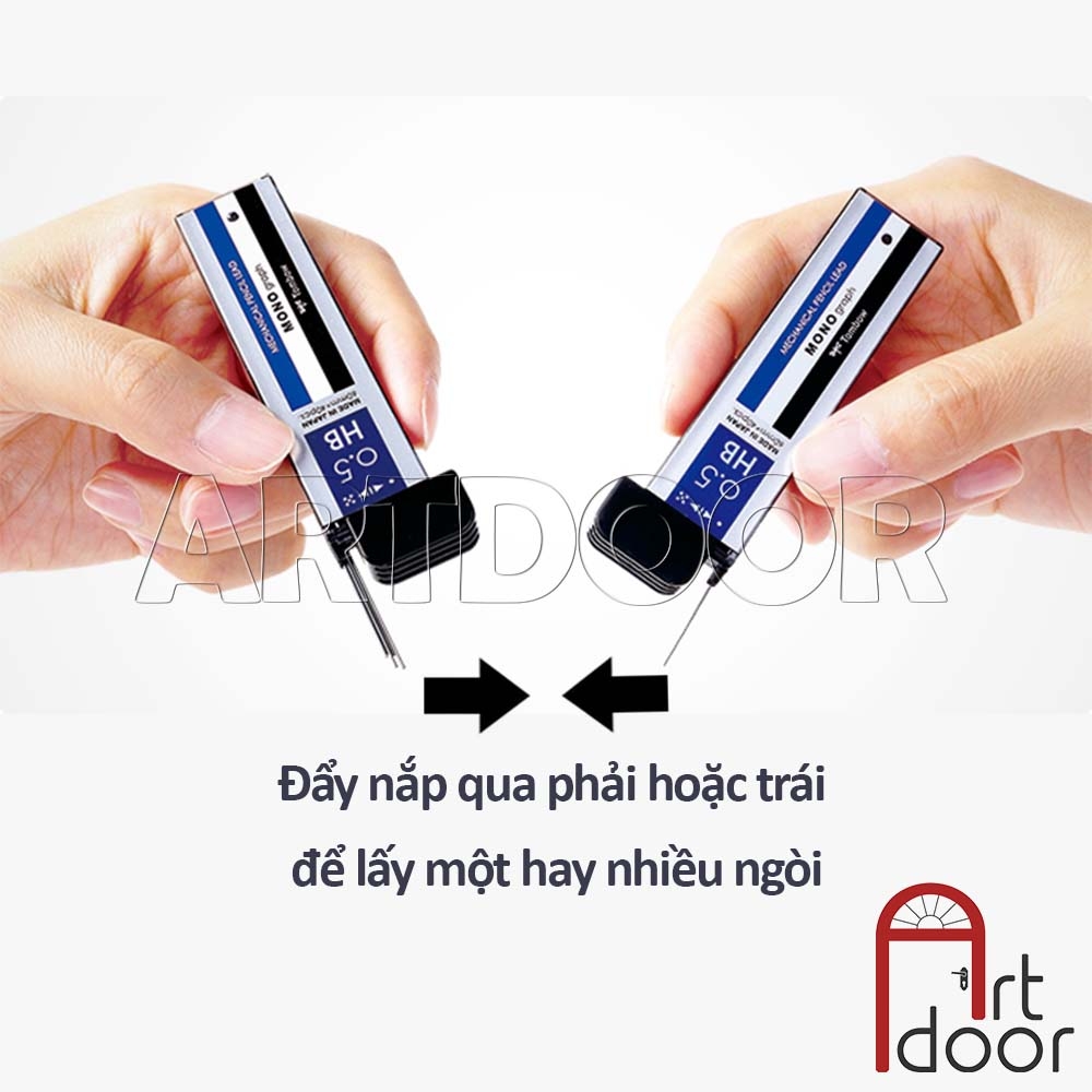 Ruột ngòi chì bấm PENTEL/ STAEDTLER/ UNI/ TOMBOW Mono (nhiều size)
