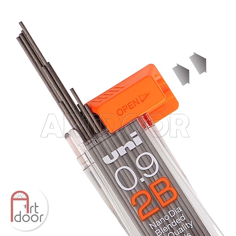 Ruột ngòi chì bấm UNI Nano Dia Smudge-Proof Chống Lem (nhiều size)