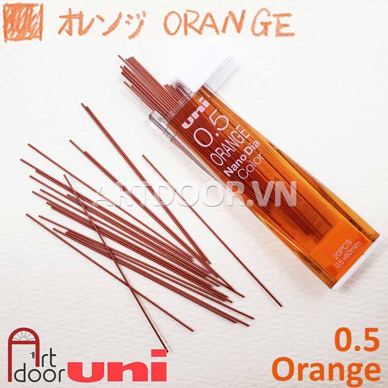 Bút hoặc Ruột ngòi chì bấm nhiều Màu UNI Color (05/07/09)
