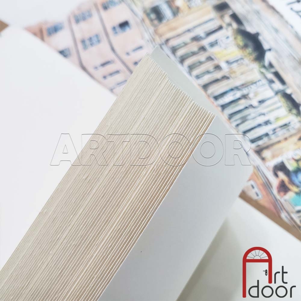 Sổ vẽ chì TAKEYO Sketchbook lò xo mỏng 160gsm (vân mịn, 50 tờ)