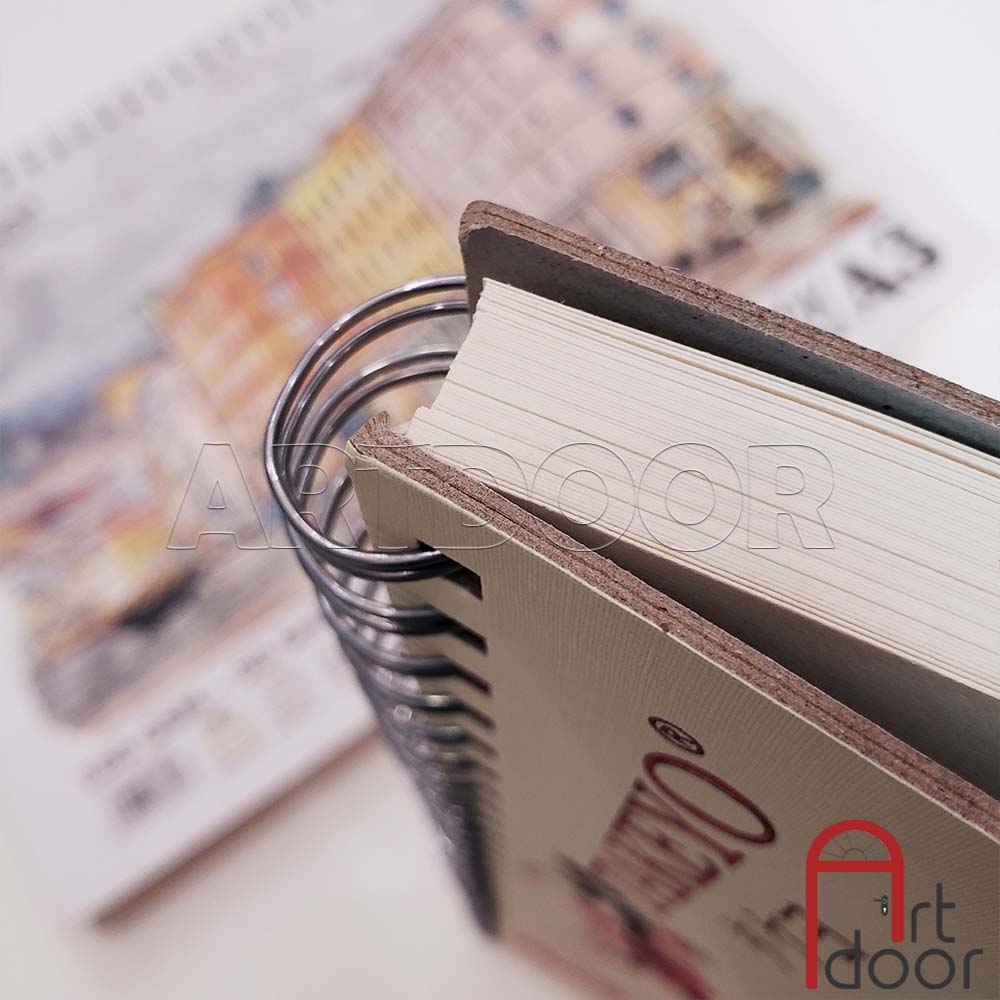 Sổ vẽ chì TAKEYO Sketchbook lò xo mỏng 160gsm (vân mịn, 50 tờ)