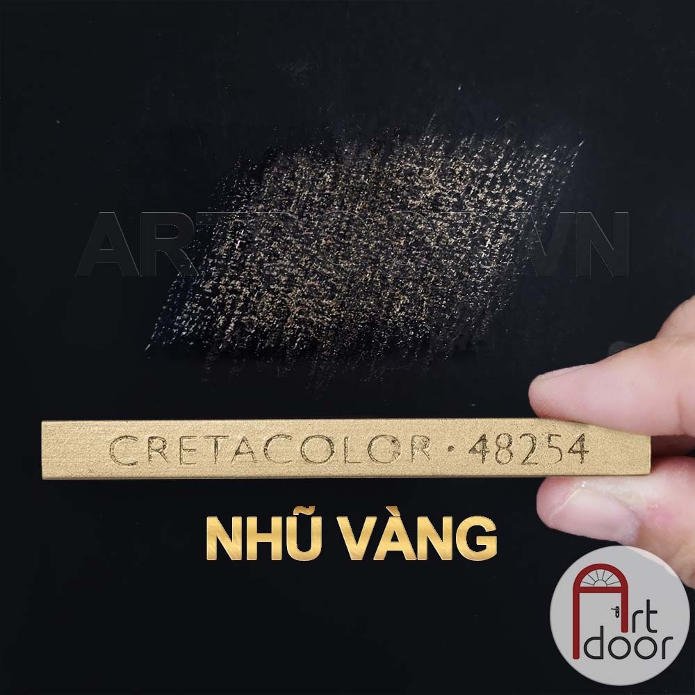 Than thỏi CRETACOLOR Charcoal (Đen/ Trắng/ Nhũ)