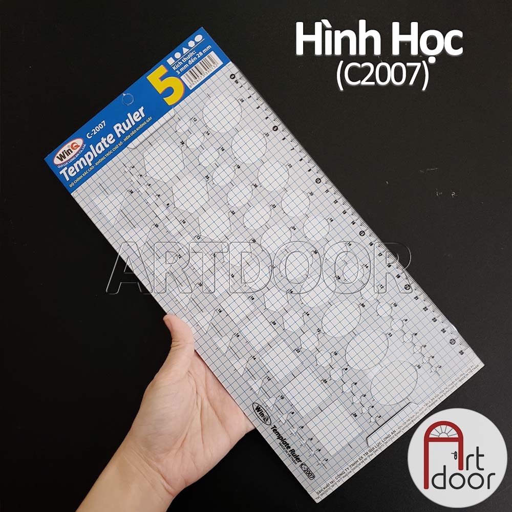 Thước vẽ kỹ thuật WINQ nội thất, kiến trúc, mỹ thuật (đủ loại)