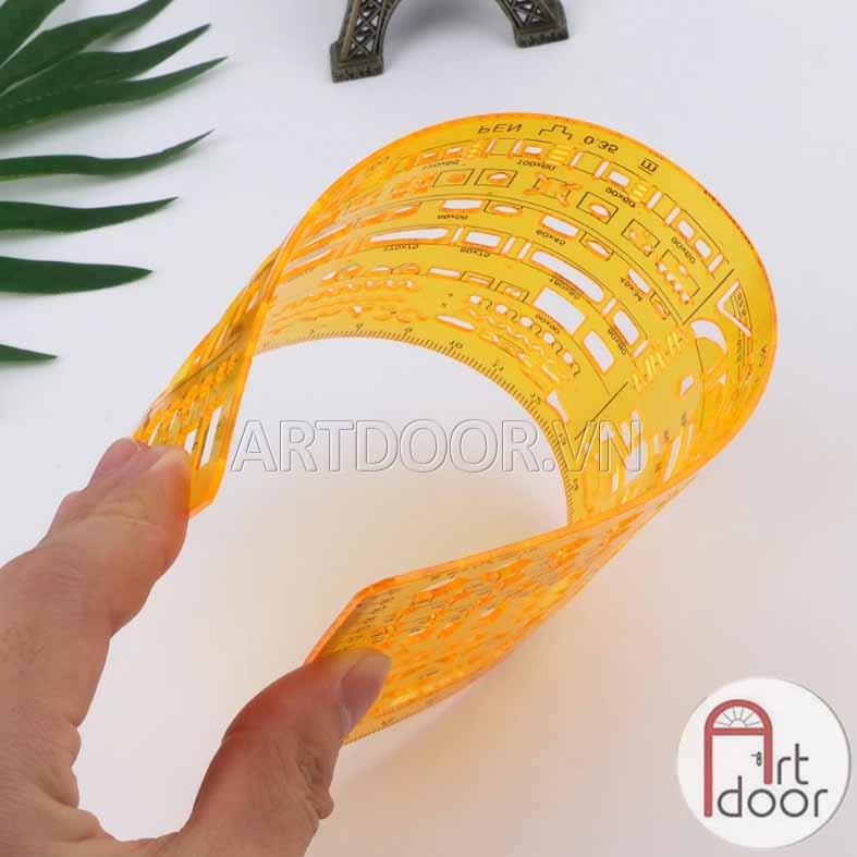 Thước vẽ kỹ thuật KEWEN chuyên vẽ nội thất