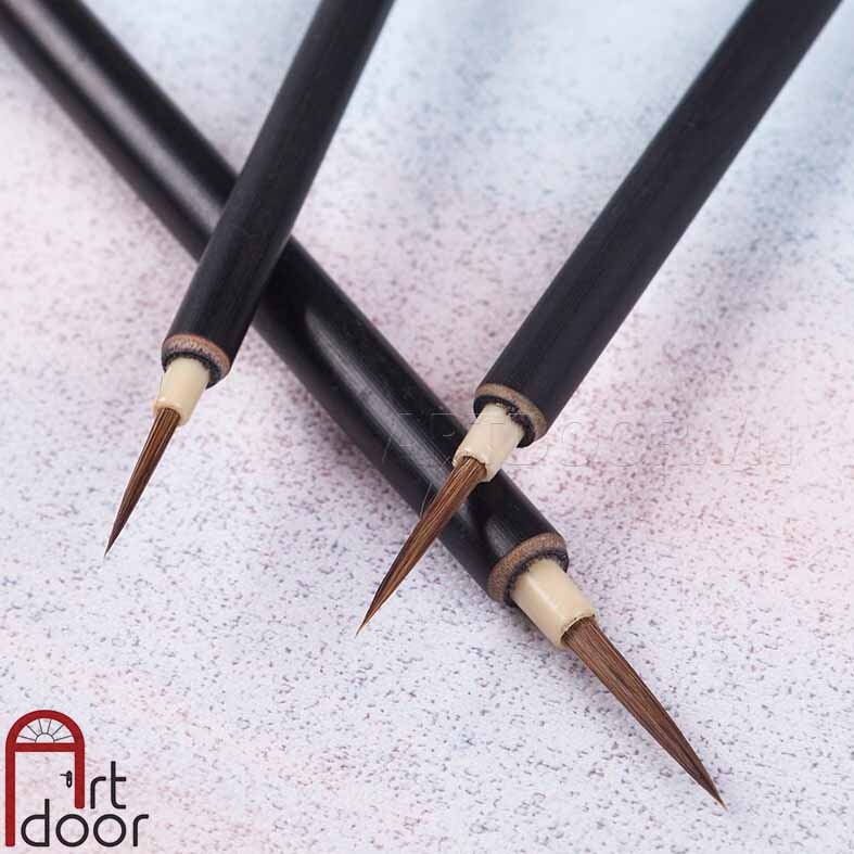 Cọ vẽ đầu Tỉa thư pháp ART SECRET lông tai Trâu (BW120) - [xả kho]
