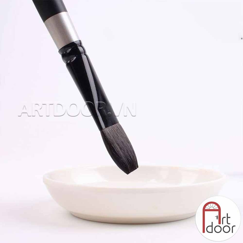 Cọ vẽ đầu Vuông màu nước ART SECRET lông Sóc (950F)