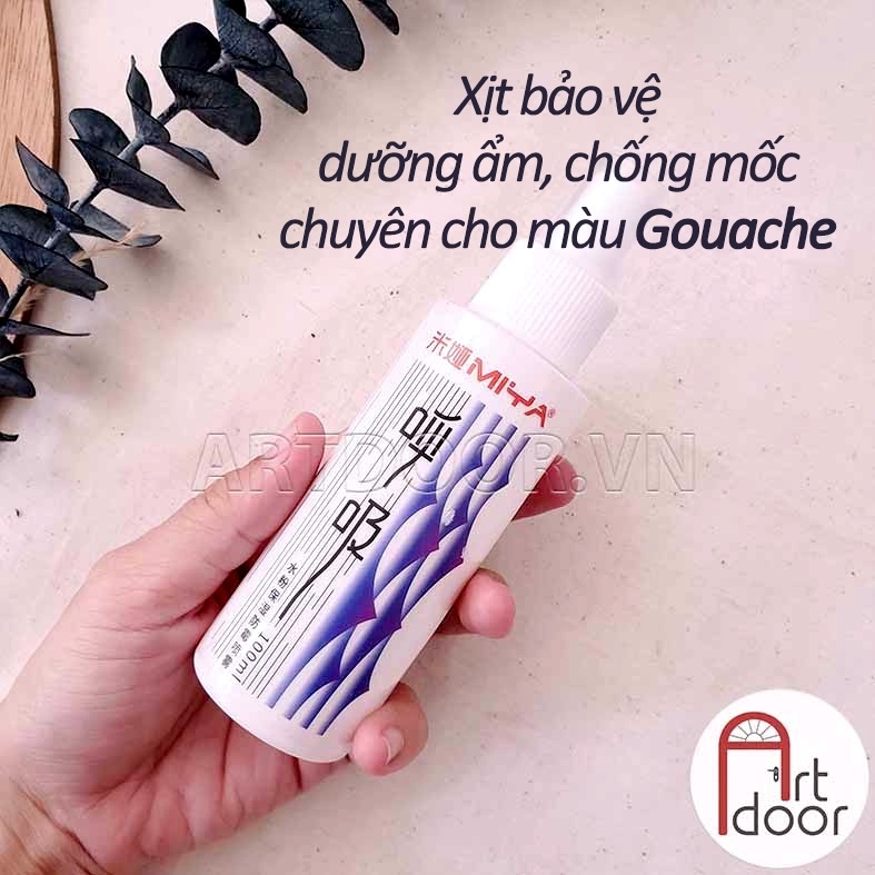 PK Xịt bảo quản màu Gouache HIMI chống mốc, dưỡng ẩm