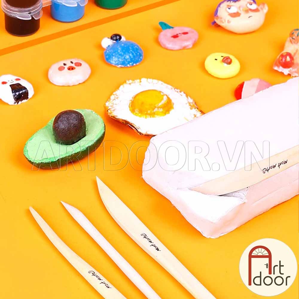 Dụng cụ nặn đất sét tự khô MONT MARTE làm thủ công
