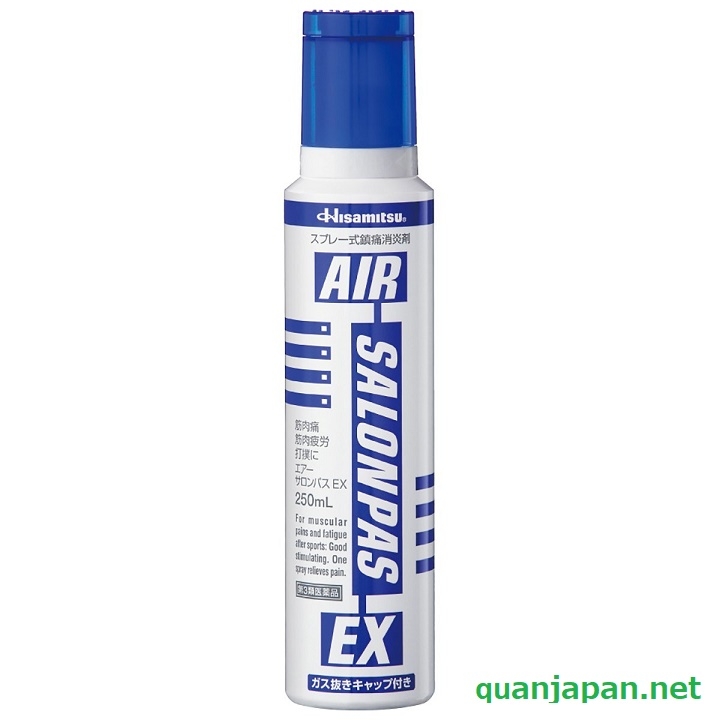 Xịt giảm đau xương khớp Air Salonpas Ex Hisamitsu 250ml