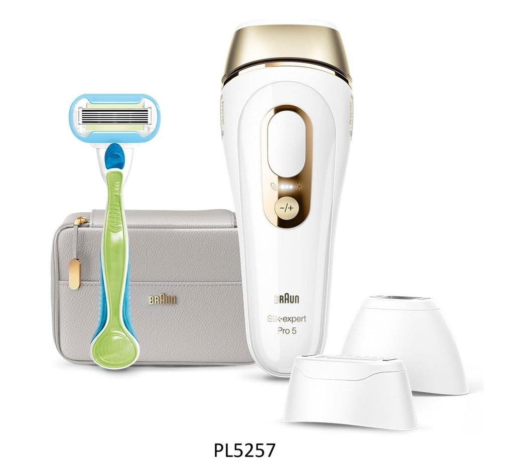 Máy triệt lông Braun Silk Expert Pro 5 model mới