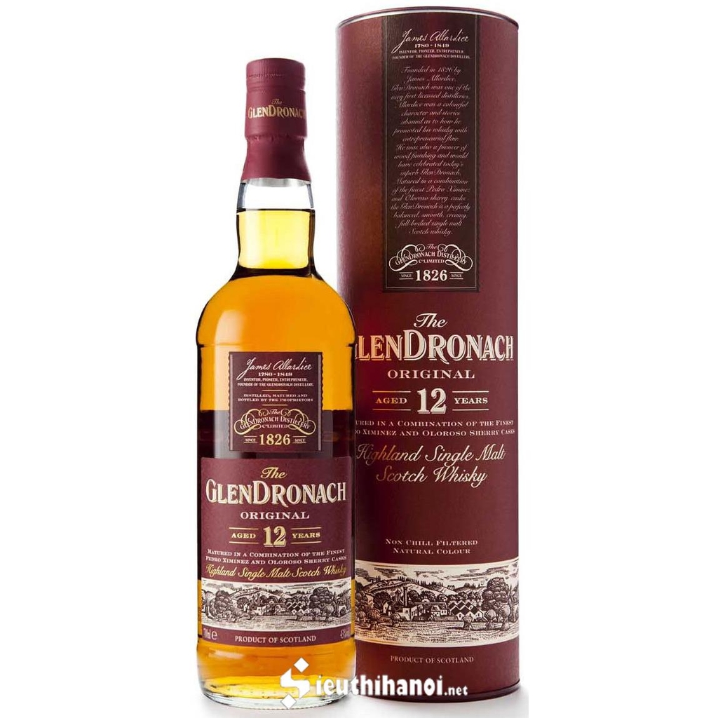 Rượu Glendronach 12 năm