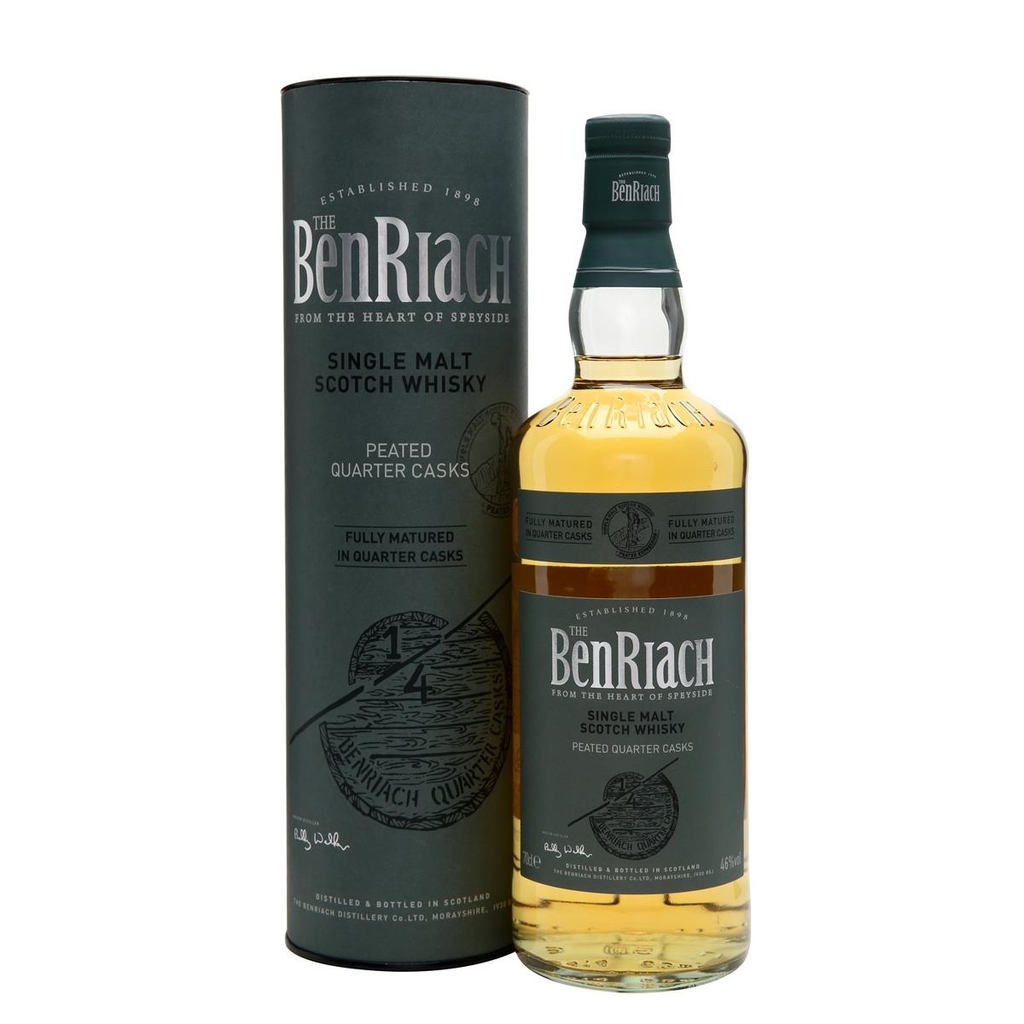 Benriach peated  quarter casks