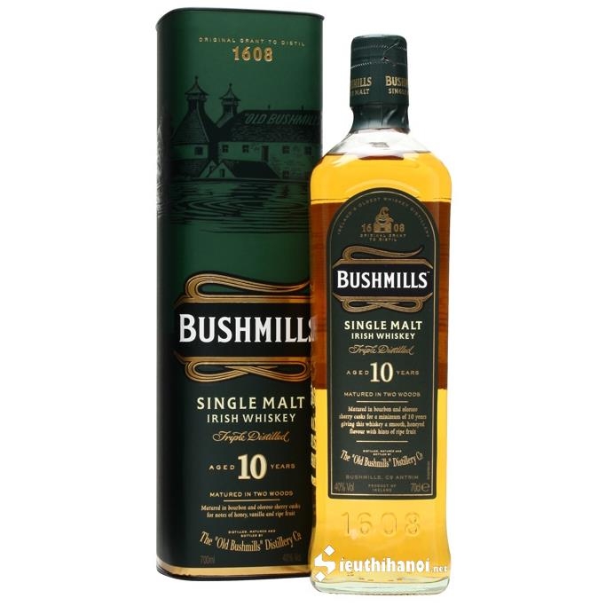 Rượu Bushmills 10 năm