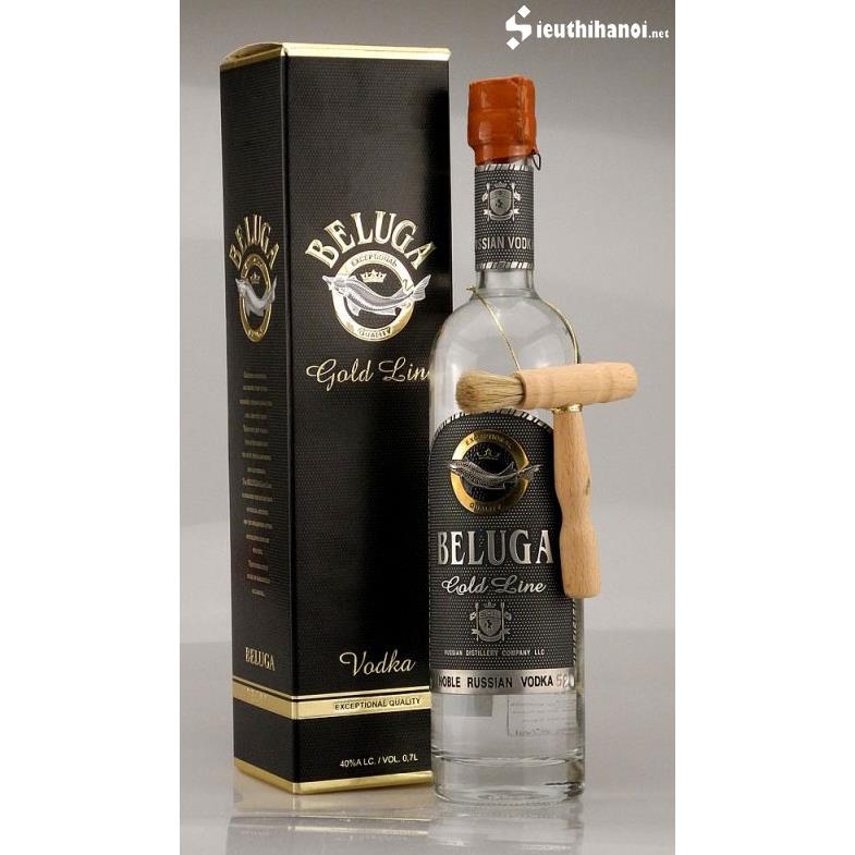 Ruou vodka Beluga GoldLine - Hộp giấy