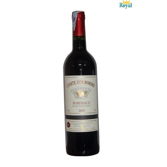 Rượu vang pháp Bordeaux Comte des Bories