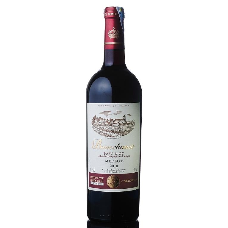 Rượu vang pháp Bonechance Merlot