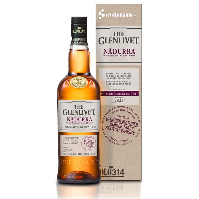 Rượu Glenlivet Nadurra Oloroso