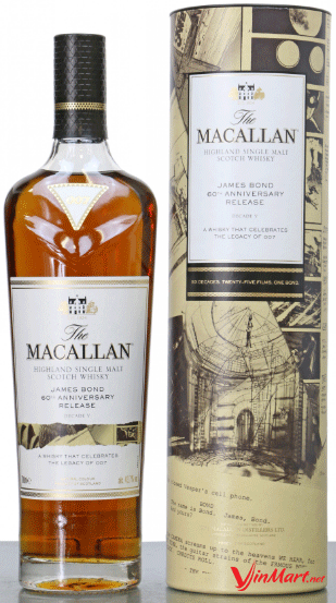 The Macallan James Bond 60th Anniversary Release - Decade V