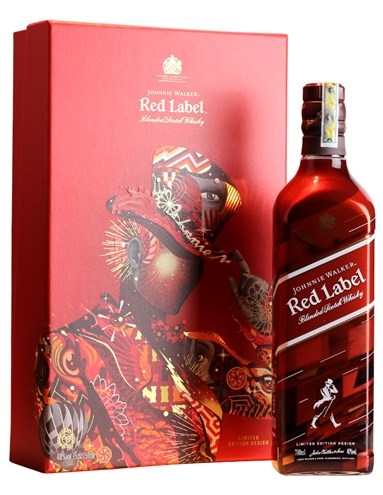 Johnnie Walker Red Label - Hộp quà