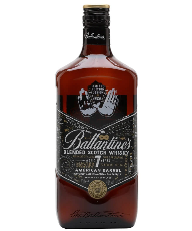 Ballantine's 7 American Barrel X RZA Limited Edition
