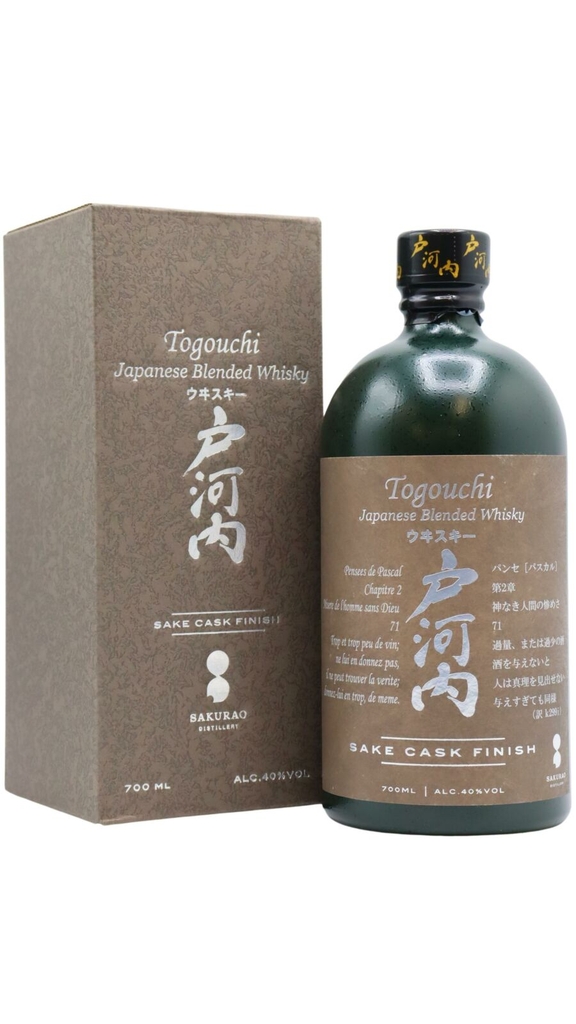 Togouchi Sake Cask Finish Whisky