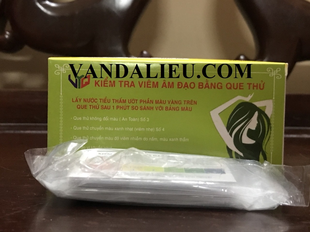 KIỂM TRA VIÊM ÂM ĐẠO BẰNG QUE THỬ ( 20 QUE / HỘP )