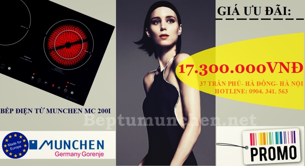 Trình làng bếp điện từ munchen mc200i