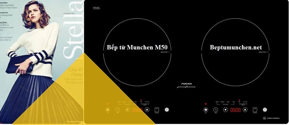 Bếp từ munchen m50: không cầu kỳ và hoa mỹ