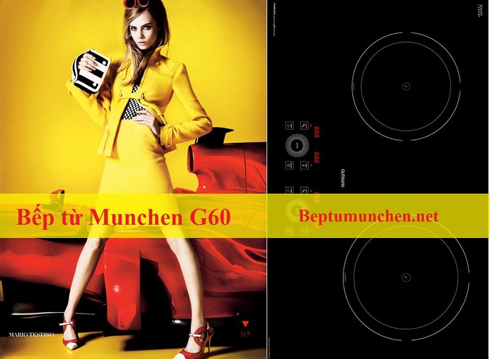 Bếp từ Munchen G60: đẳng cấp là mãi mãi