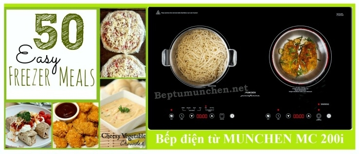 Nấu ăn ngon mỗi ngày với bếp điện từ Munchen 