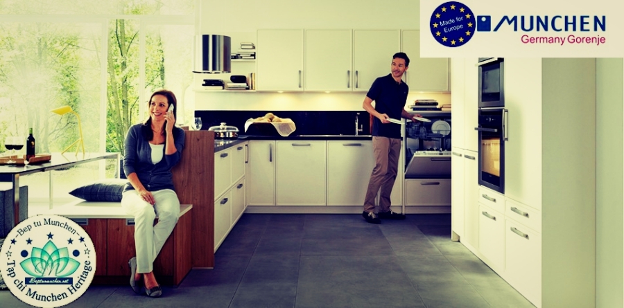 Máy rửa bát Munchen MCH5 giúp bạn thảnh thơi đón năm mới tới