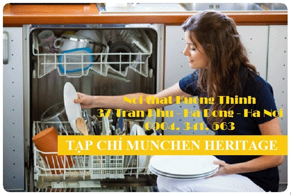 Các bước vận hành chu trình rửa của máy rửa bát