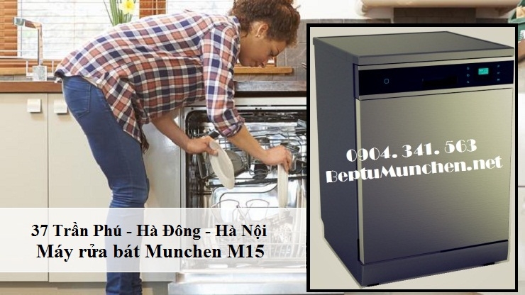 Mẫu máy rửa bát Munchen M15 mới nhất năm 2016