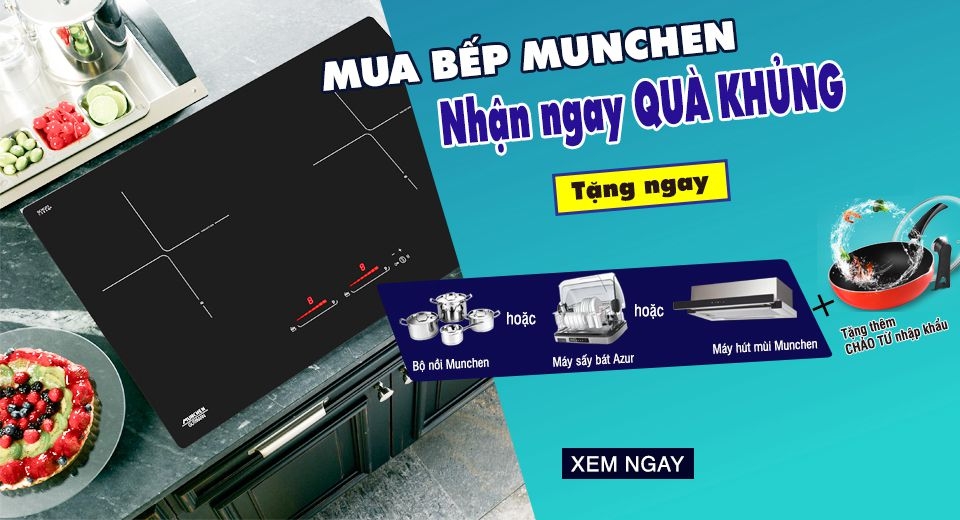 Báo giá bếp từ munchen nhập khẩu