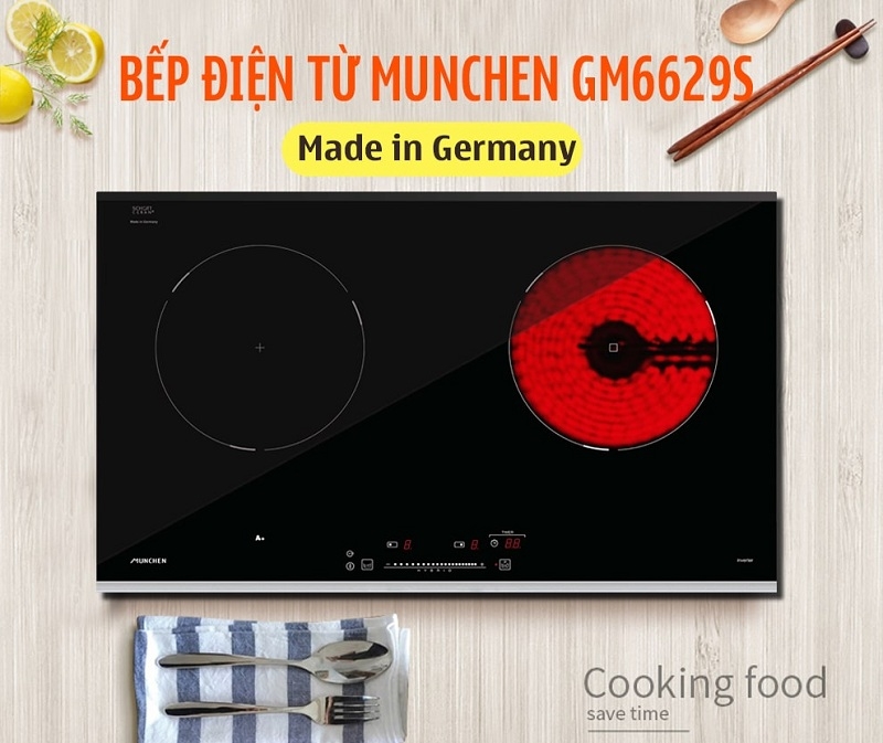 Bếp điện từ Munchen GM 6629S dùng có bền không