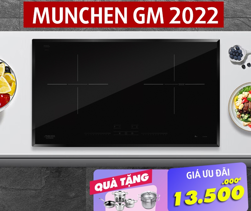 Giá bếp từ Munchen GM2022 đang quá tốt, rất thích hợp để sắm ngay và luôn