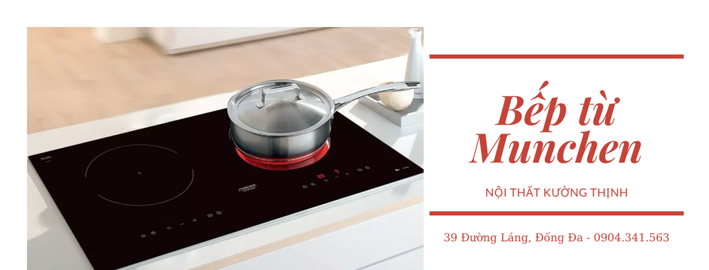 Hãy tham khảo ngay ưu điểm của dòng bếp điện từ Munchen GM 8642 HYB