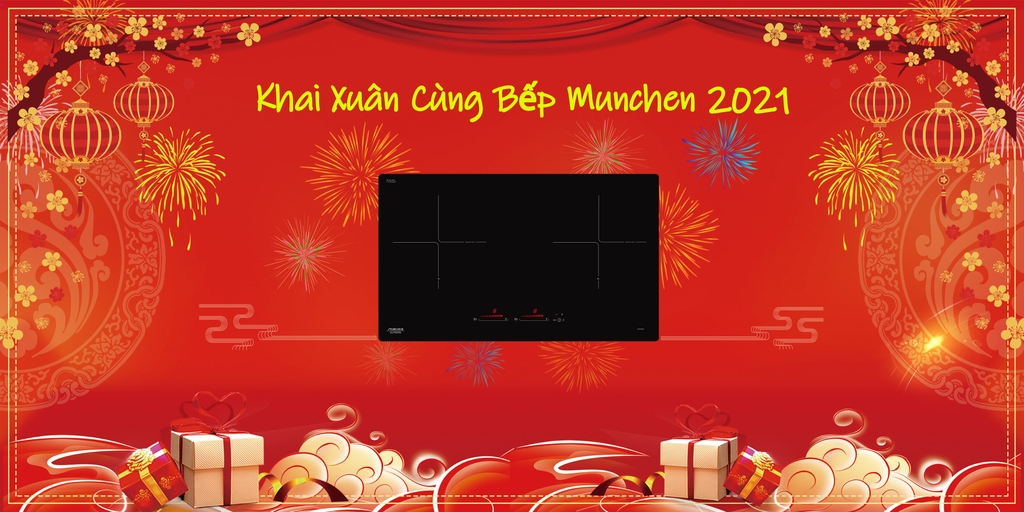 Khai xuân sắm tết bếp từ Munchen GM8999 không làm bạn thất vọng