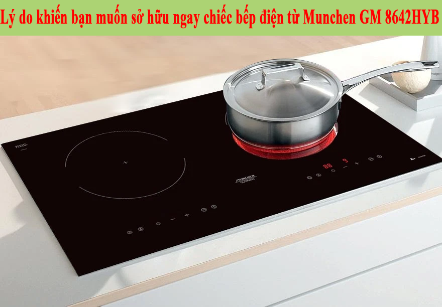 Lý do khiến bạn muốn sở hữu ngay chiếc bếp điện từ Munchen GM 8642HYB