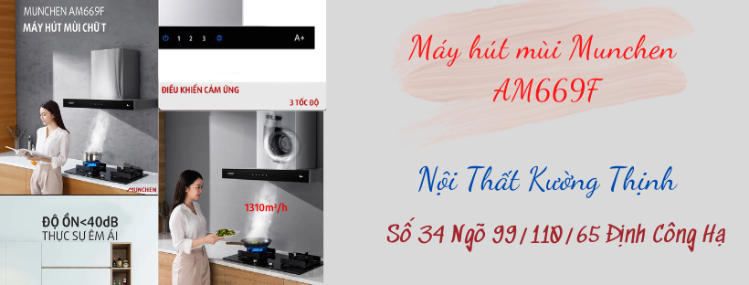 Máy hút mùi Munchen AM669F sở hữu thiết kế đẹp nhưng có thực sự tốt?