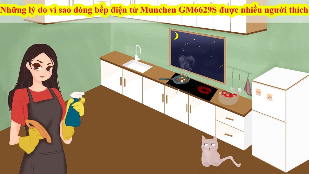 Những lý do vì sao dòng bếp điện từ Munchen GM6629S được nhiều người thích
